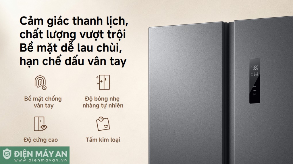 Tủ lạnh Xiaomi Mijia Inverter 635 lít Side By Side MRS72HMPAVN